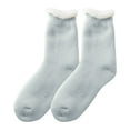 thumbnail image 2 of MSJUHEG Wool Socks,Fuzzy Socks,Bearpaw Socks,Cloud Socks Women,Thermal Socks,Thick Socks with Plush and Thickened Warm and Thick Coral Velvet Socks Green One Size, 2 of 9
