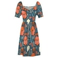 thumbnail image 4 of Summer field colorful pattern Sleeveless Dress prom dress 2024, 4 of 6