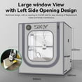 thumbnail image 3 of Carcasa para impresora 3D Bambu Lab A1 Large con LED gris claro, 3 of 7