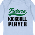 thumbnail image 4 of Inktastic Future Kickball Player Boys or Girls Long Sleeve Baby Bodysuit, 4 of 5