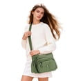 thumbnail image 5 of Luxtrada Women Crossbody Bag Shoulder Purse Handbag Nylon Messenger Bag Trendy Pocketbooks Waterproof and Multi-Pockets, 5 of 10