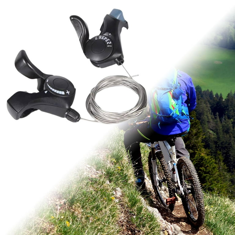Pair Bikes Shifters s Shifting Lever with Inner Cables Durable