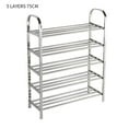 thumbnail image 1 of pitrice Shoes Rack Organizer Multi-layer Stainless Steel Shoe Tower Storage Shelf for Living Room Doorway, 5-Tier, 75, 1 of 8