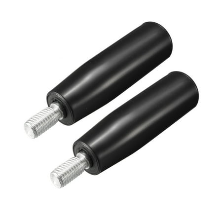

2Pcs Revolving Handwheel Machine Handle M10 Male Threaded Stem