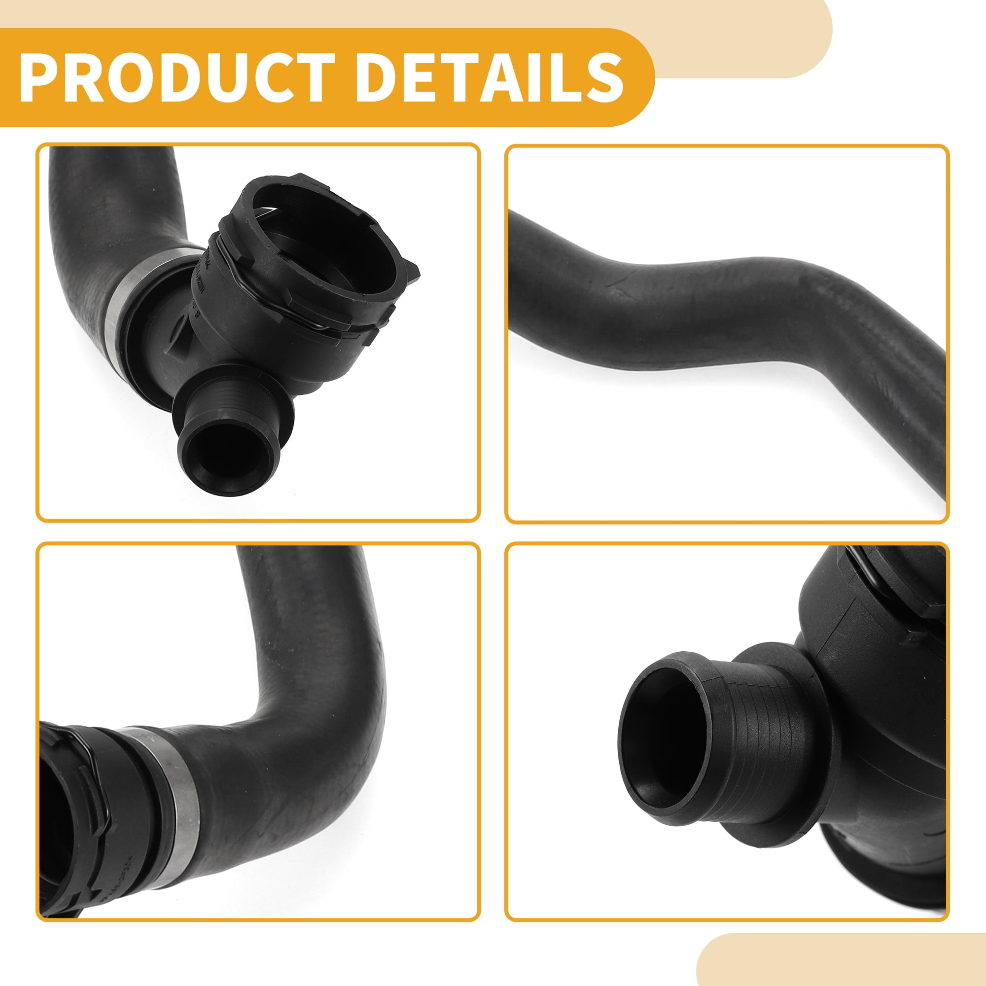 Unique Bargains Radiator Hose For BMW X1 X2 2016-2020 No.17127617363