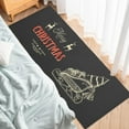 thumbnail image 5 of Kitchen Rugs and Mats Set of 2 Merry Christmas Elk Sleigh Gift Hand Drawn Illustration Kitchen Sink Mat,Non-Slip Area Runner Rug,Washable Floor Mat for Home Dining Room Office 18"x30"+18"x48", 5 of 6