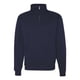 thumbnail image 1 of Jerzees 995M Adulto 8 Oz. NuBlend Quarter-Zip Sudadera con cuello de cadete J Azul marino M Jerzees 995MR, 1 of 1