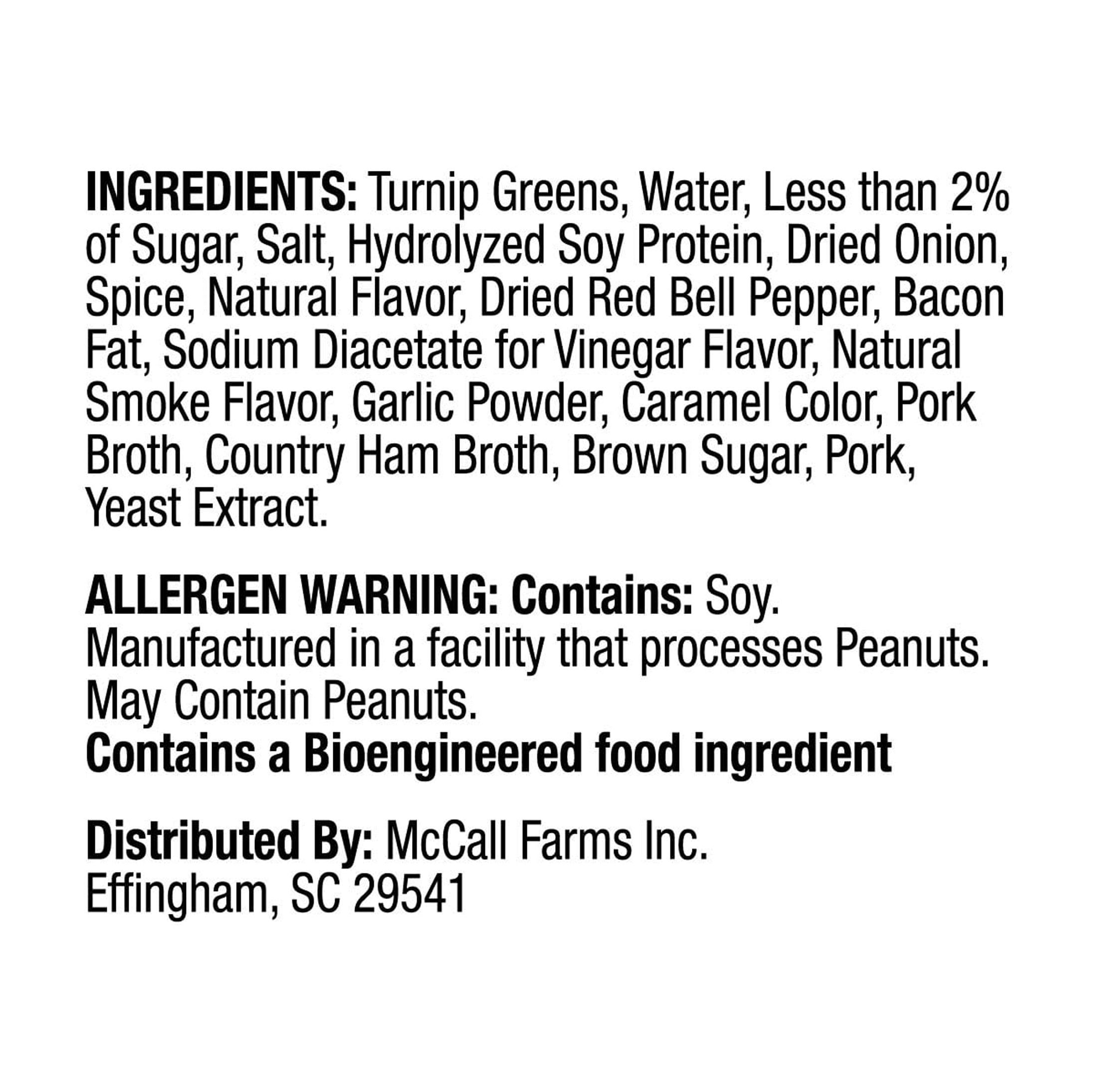 (5 pack) Glory Foods Canned Seasoned Turnip Greens, 27 oz Can