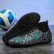 thumbnail image 3 of Botas de fútbol de tobillo alto para hombre y adulto, zapatos de entrenamiento, tacos de fútbol, deportes de fútbol de césped Unisex, alta calidad, 3 of 5