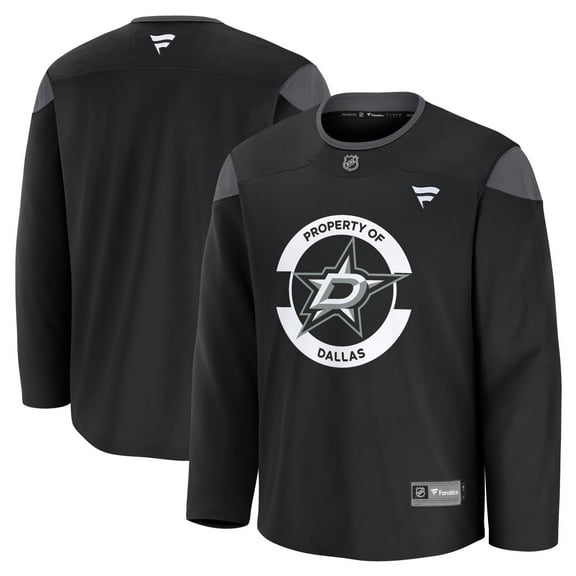 Men's Fanatics Black Dallas Stars Practice Jersey