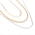 thumbnail image 1 of Collares Ametrinaa Triple Layer Chapa de Oro 18k MPGD0007, 1 of 6