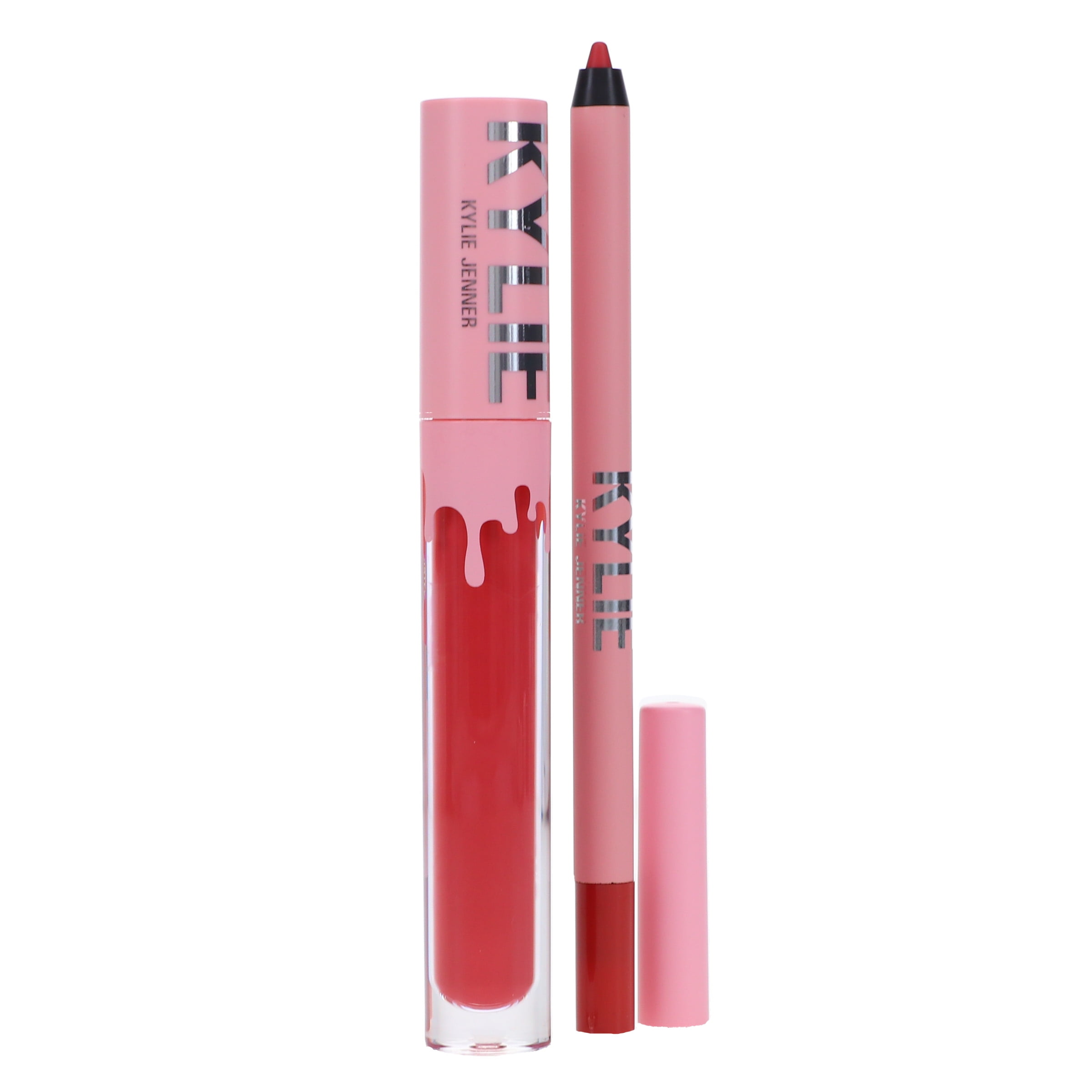 Kylie Cosmetics Matte Lip Kit - 500 Kristen , 2 Pc 0.10oz Matte Liquid Lipstick, 0.03oz Lip Liner