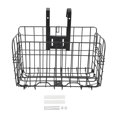 thumbnail image 1 of Foldable Wire Mesh Rear Bike Basket, Foldable, Detachable, Front and Rear Hanging, Mountain Bike Luggage Rack, 1 of 4