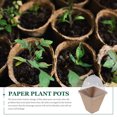 thumbnail image 4 of CIMAXIC 10Pcs Starter Pot Kit with Humidity Dome Beige PET for Home Gardening, 4 of 7