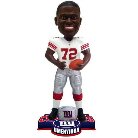 NFL - Osi Umenyiora #72 New York Giants Super Bowl XLVI Champions Ring Bobble Head