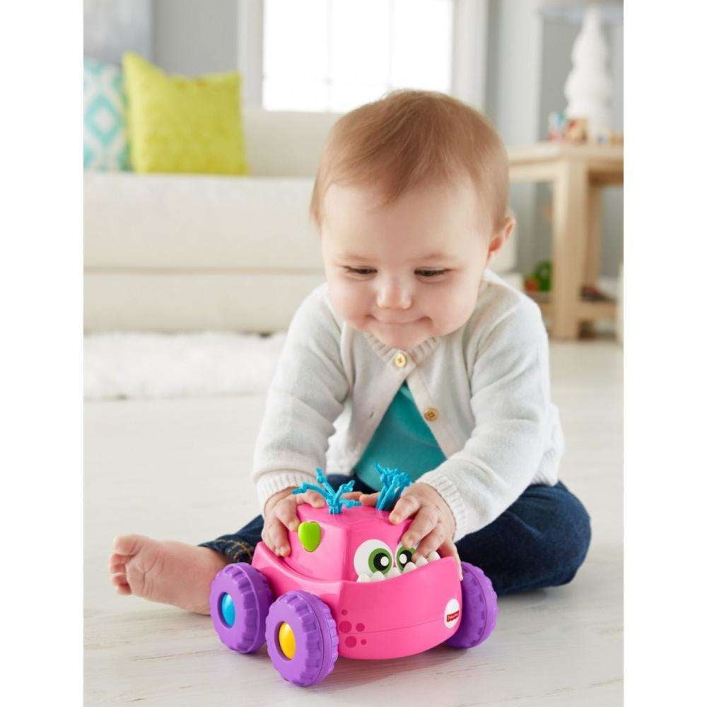 Fisher price press n go monster truck best sale pink
