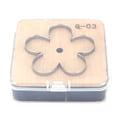 thumbnail image 2 of Handmade Leather Craft Cutting Die DIY Hand Tool For Leather Patterns, Labels, And Cardboard G-01 - G-08, 2 of 8