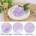 thumbnail image 3 of Uxcell 10Pcs Cheesecloth Napkins, 20x20 Inch Purple Rustic Dinner Napkins for Wedding Table Decor, 3 of 7
