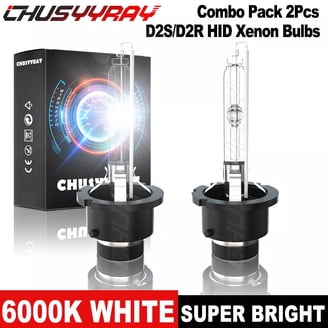 2 Ampoules Phare Xénon D2S 5000K 35W - HID, 12V, Homologuées Route, Made In Germany