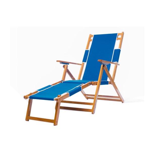 Heavy Duty Commercial Grade Oak Wooden Beach Chair Folding Wood Chaise Lounger Walmart Com Walmart Com