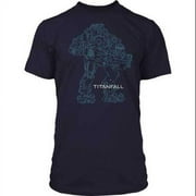 Titanfall Atlas Outline Premium Cotton Adult T-Shirt