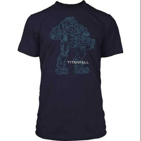 Titanfall Atlas Outline Premium Cotton Adult T-Shirt