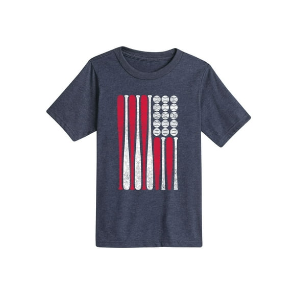 Instant Message - Baseball Flag - Youth Short Sleeve Tee