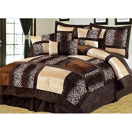 Luxurious 11-Piece Micro Suede Winter Soft Comforter Set Bed In A Bag W/ Sheet Set! Winter SALE!!! Full Size Brown (Best Bed Sheets And Comforters)