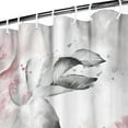 thumbnail image 4 of Waterproof Pioneer Shower Curtain 36x72 Inch Polyester Unique Colorful Floral Shower Curtain for Bathroom Hotel Home Decor with 7 Plastic Hooks, 4 of 5