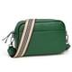 thumbnail image 3 of Bolso Bandolera Pequeño Kuymtek Cuero Genuino Lujo Clásico Retro Informal a la Mujer 107 verde, 3 of 9