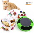 thumbnail image 1 of Summary Pet Cat Toy Set 21 Pcts Cat Channel Funnies Stick Plush Mouse Amazon Combination Toy, 1 of 7