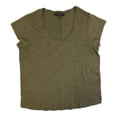 thumbnail image 2 of Sanctuary Social Standard Women's Amber Scoop Neck Tee Willow Green M, 2 of 2