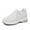 White, variant on LOVZFMLL Women's Sneakers Slip On Mesh Breathable Comfort Walking Shoes Lightweight Wedge Active Shoes for Tennis Running Gym Work White 9.5
