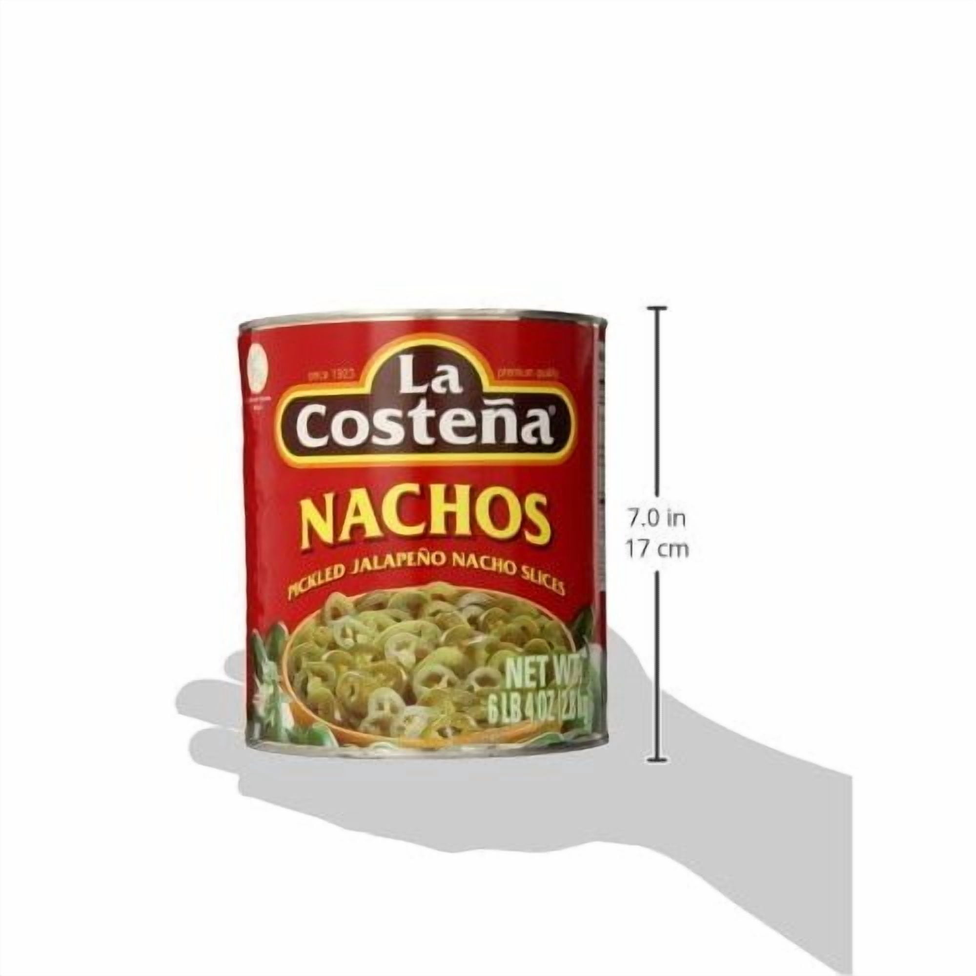 La Costena Pepper Jalapeno Nacho 10 100-Ounce Can