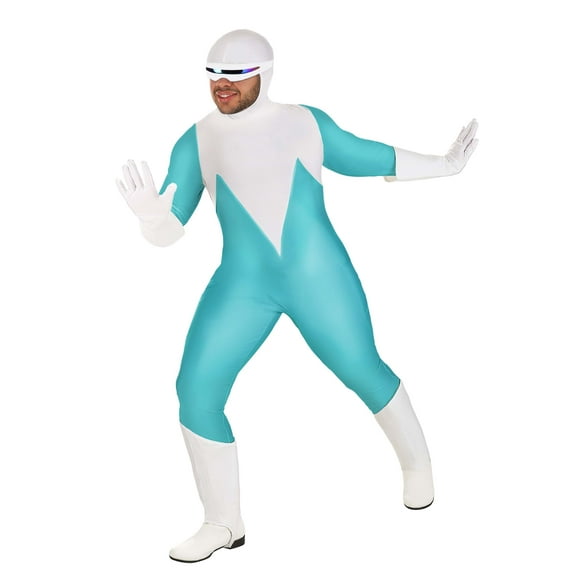 Men's The Incredibles Deluxe Plus Size Frozone Costume
