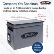 BCW Foldaway Comic Box (Gray) - !