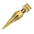 thumbnail image 1 of ETHZZLE Flag Pole Rings Golden Flagpole Topper PP Adjustable Height for Outdoor 1Set, 1 of 8