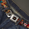 thumbnail image 2 of DC Comics Belt, Seatbelt Buckle Belt, DC Bombshell Pin Up Girls, 34 to 52 Inches, 2 of 9