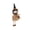 White, variant on KYAIGUO Home Decorations Home Doll Hanging Desktop Ornaments Creepy Baby Doll Hanging 9*3.5*1.2inch(Black face)