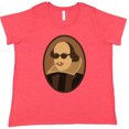 thumbnail image 3 of Inktastic Funny Rockin' Shakespeare Women's Plus Size T-Shirt, 3 of 5