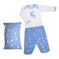 thumbnail image 1 of Pijama Baby Mink Glow Azul, 1 of 3