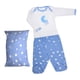 thumbnail image 1 of Pijama Baby Mink Glow Azul, 1 of 3