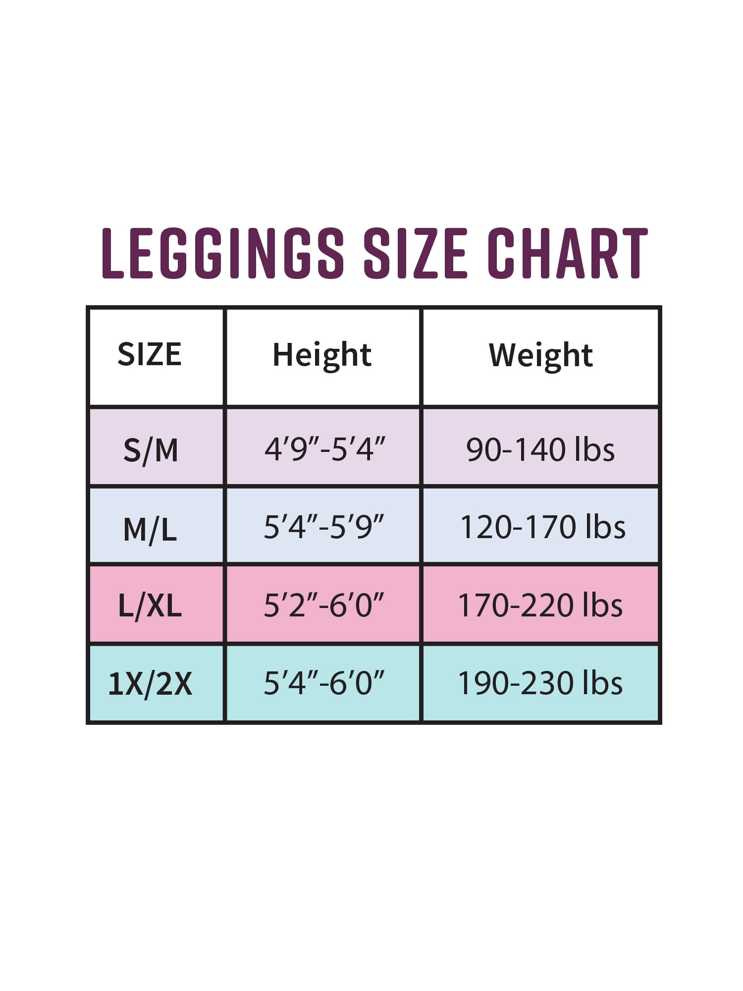 MUK LUKS Women's 2 Pair Jersey Fleece Lined Leggings, 2 Pack, Sizes S/M to 1X/2X