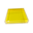 thumbnail image 1 of R16 Home LECT-YLLW Encased Lucite Tray, Yellow, 1 of 1