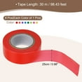 thumbnail image 2 of Uxcell Flagging Tape, Non-Adhesive Plastic Neon Survey Marking Tape for Marking Ribbons Multicolor 8, 2 of 5