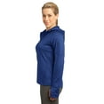 thumbnail image 3 of Sport-Tek Womens Tech Fleece Full Zip Hooded Jacket X-Small True Royal, 3 of 5