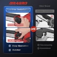 thumbnail image 3 of Dragro 6-inch Mini Chainsaw Cordless Battery Powered Electric with 2Pcs 21V 2.0Ah Batteries for Tree Branch Pruning and Wood Cutting, 3 of 7