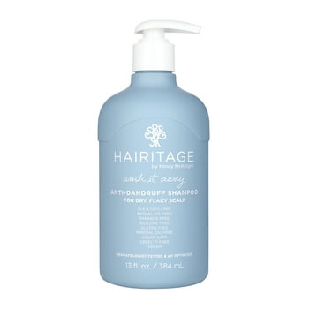Hairitage Wash It Away Anti-Dandruff Shampoo | Dandruff  for Dry, Flaky Scalp, 13 fl oz