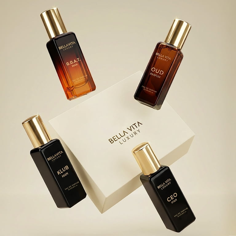 Bellavita 4-Piece Luxury Cologne Gift Set for Men photo 4