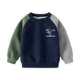 thumbnail image 3 of YunPes Toddler Boys Clothes Sets Little Boy Clothing Long Sleeve Pullover Jogger Pants Kids 2 Pieces Outfits 6 Month Old Baby Clothes, 3 of 7